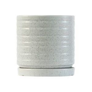 כלי גינון עם קוטר 10 ס"מ, עיצוב פשוט ועמיד, מתאים לגידול צמחים בינוניים או כעציץ דקורטיבי