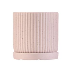 כלי גינון עם קוטר 10 ס"מ, עיצוב פשוט ועמיד, מתאים לגידול צמחים בינוניים או כעציץ דקורטיבי