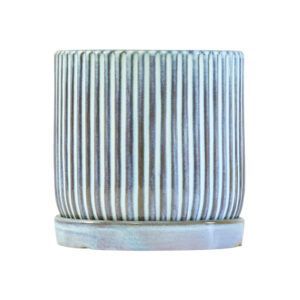 כלי גינון עם קוטר 10 ס"מ, עיצוב פשוט ועמיד, מתאים לגידול צמחים בינוניים או כעציץ דקורטיבי