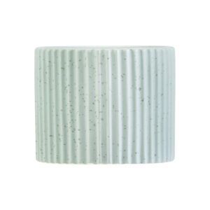 כלי גינון מעוצב עם קוטר 8 ס"מ, עיצוב ייחודי ואלגנטי המתאים לגידול צמחים קטנים ועציצים דקורטיביים