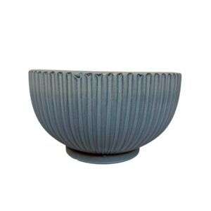 קערה כחולה פסים L