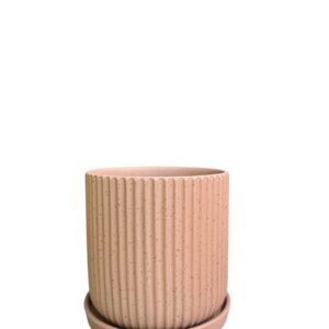 כלי קוטר 12 ורוד עתיק פסים נקודות