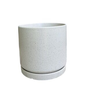 כלי קוטר 15 לבן נקודות